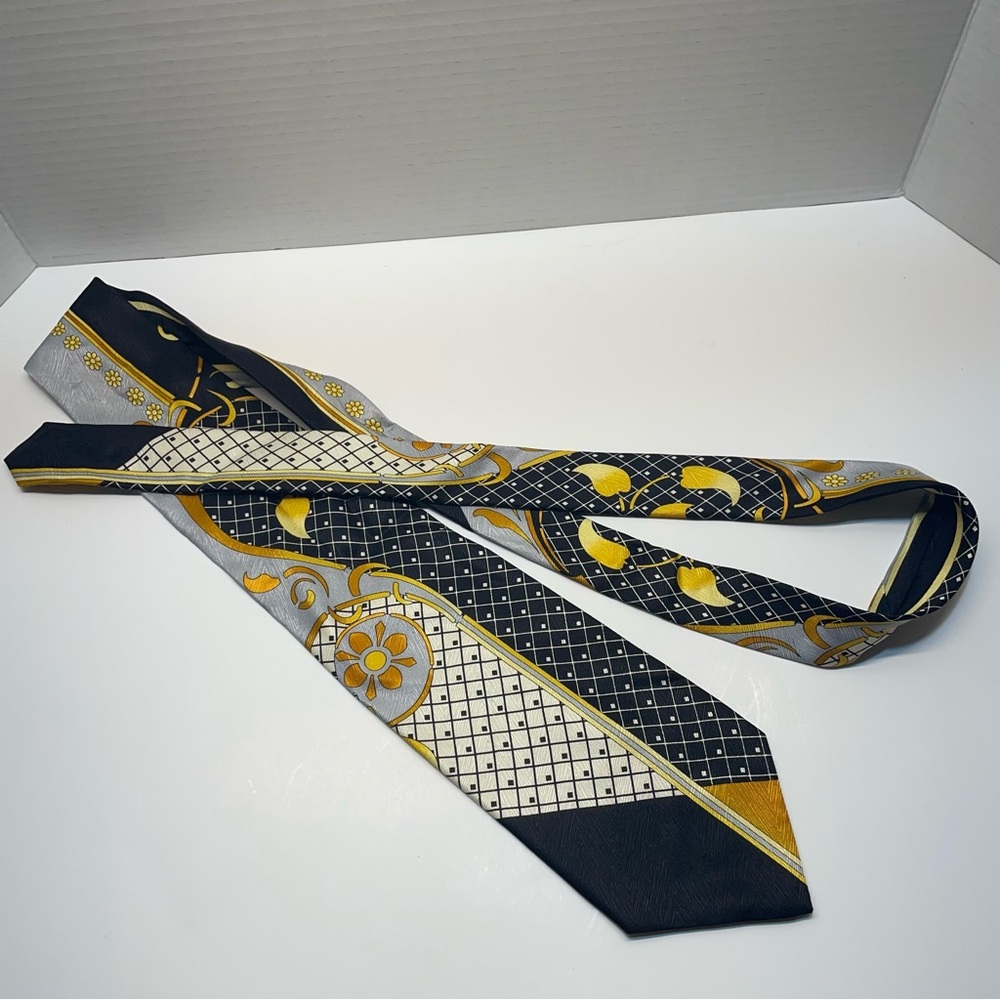 Vitaliano Pancaloi Lot of 6 Silk Ties Amazing Colorful Rainbow Abstract NeckTies - Picture 8 of 15
